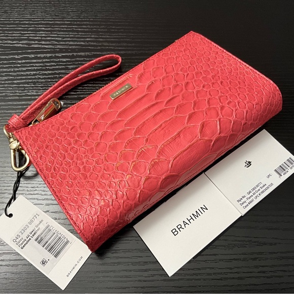 Brahmin Daisy FLAME ALL OVER SNAKE Genuine Leather NWT Rare & HTF